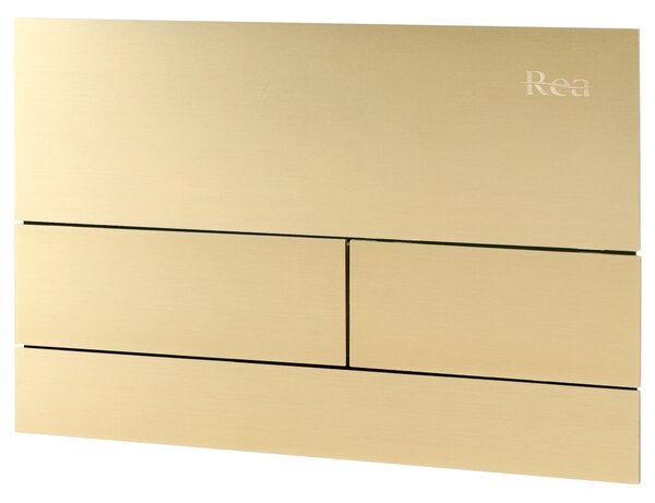 Rea, Ovládací tlačítko k podomítkovým systémům WC T Rea K011A-Q Gold Brush, REA-E0055