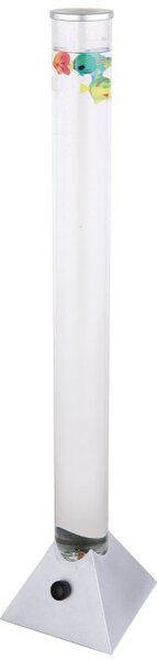 Globo 9016 LED stojací svítidlo Mendoza 9x0,06W | 4lm | RGB - stříbrná