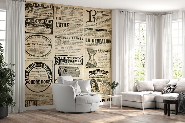 Fototapety Noviny, publikace a písmo, Fototapety francouzské, u56680 : uwalls.cz
