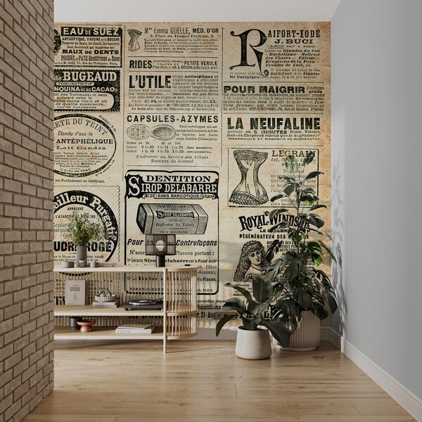 Fototapety Noviny, publikace a písmo, Fototapety francouzské, u56680 : uwalls.cz