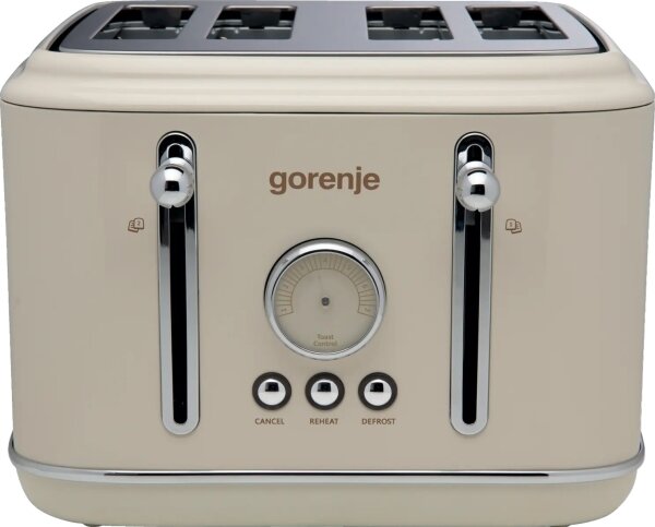 GORENJE T2300CLIN - Topinkovač se čtyřmi otvory 1150W/230V béžová