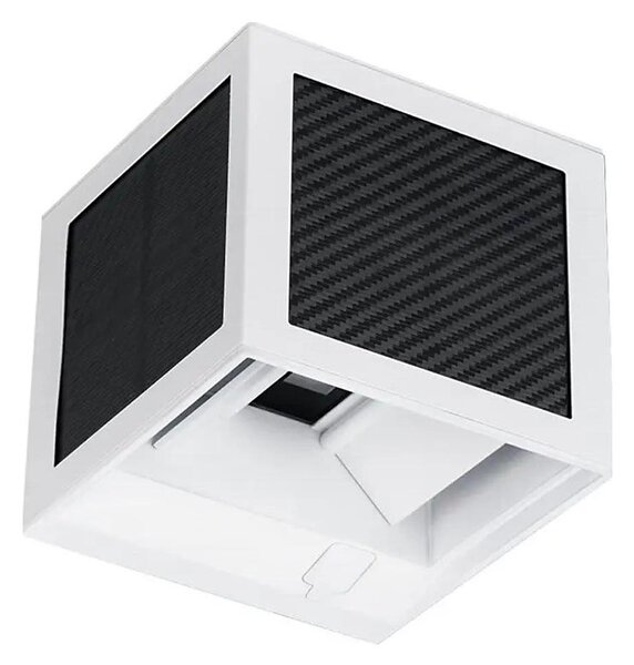 LED Solární nástěnné svít. se sen LED/9W/3,7V 3000/4000/6000K IP65 2600 mAh bílá