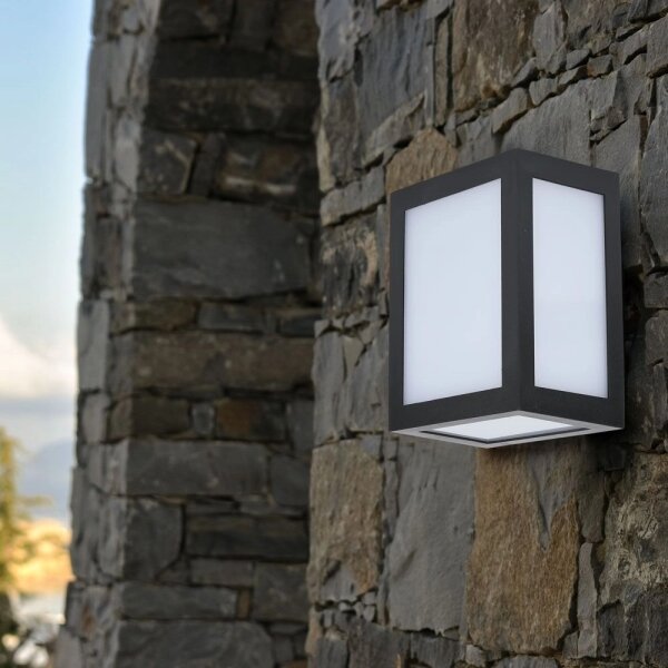 LED Venkovní nástěnné svítidlo LED/12W/230V 3000K IP65 černá
