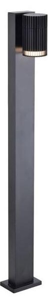 Venkovní lampa 1xGU10/10W/230V IP44 50 cm černá