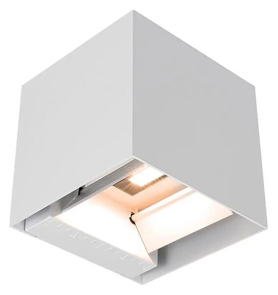 LED Solární nástěnné svít se sen LED/9W/3,7V 3000/4000/5000K IP65 2600mAh bílá