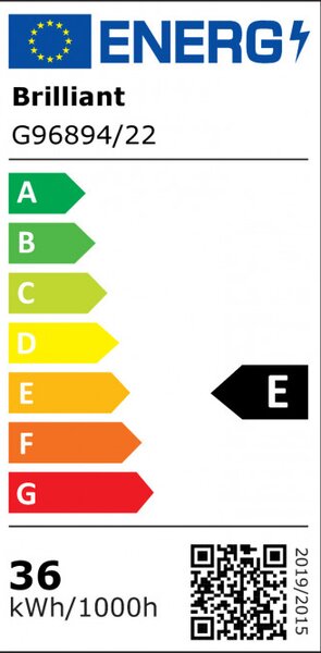 Brilliant G96894/22 Stropní LED svítidlo LABYRINTH šedé