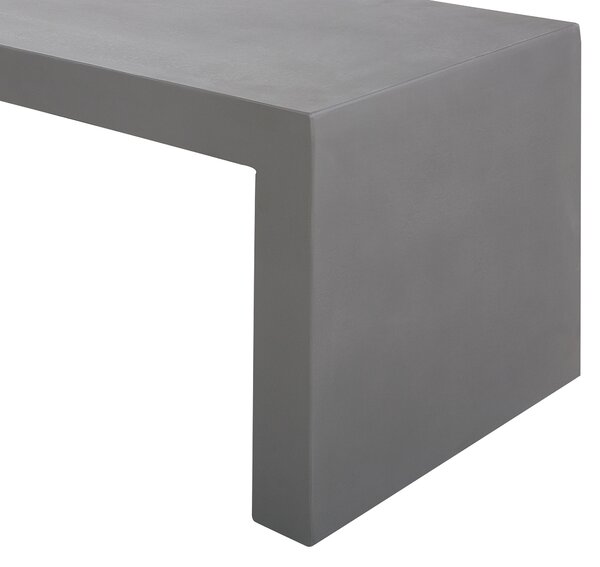 Zahradní lavice TARANTO 150 cm Beton Šedá
