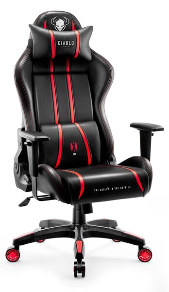 Herní Židle Diablo X-One 2.0 Small: Černá a Červená