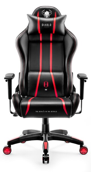 Herní Židle Diablo X-One 2.0 Small: Černá a Červená