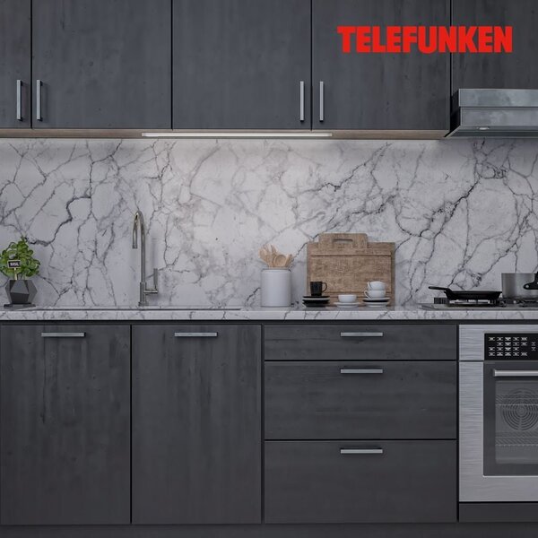 TF 201504TF TELEFUNKEN LED skříňkové svítidlo 57,3 cm 8W 800lm stříbrná - BRILONER