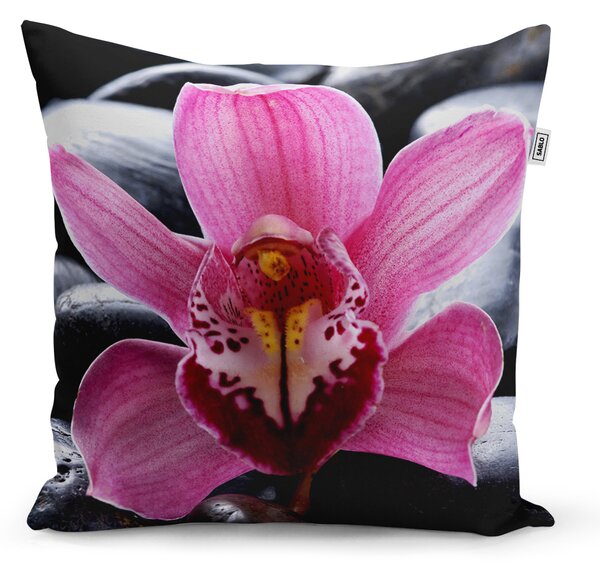 Sablio Polštář Růžová orchidea - 50x50 cm