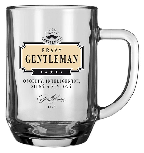 Nekupto Pivní sklenice Pravý gentleman