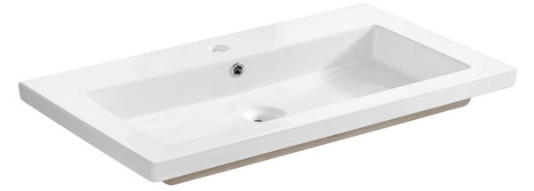 Koupelnová skříňka FIJI WHITE 100cm + umyvadlo