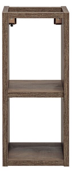 Koupelnová skříňka SANTA FE OAK 100cm + deska + umyvadlo + regál