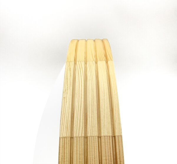 Stropní svítidlo NATURAL MODERN SLIM 2xE27/15W/230V pr. 37,5 cm borovice