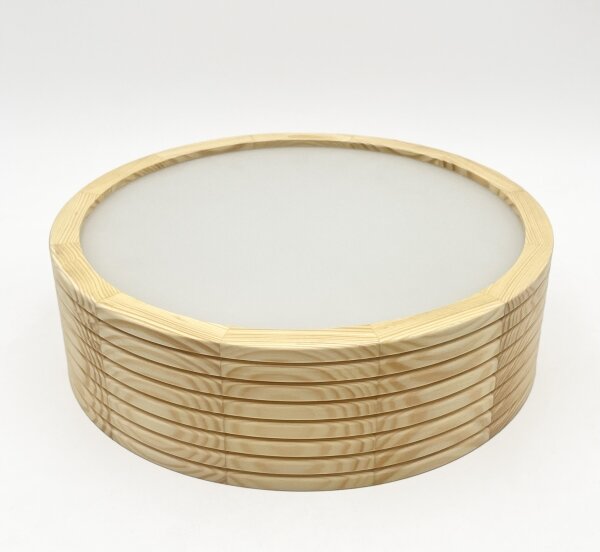 Stropní svítidlo NATURAL MODERN 1xE27/15W/230V pr. 27,5 cm borovice