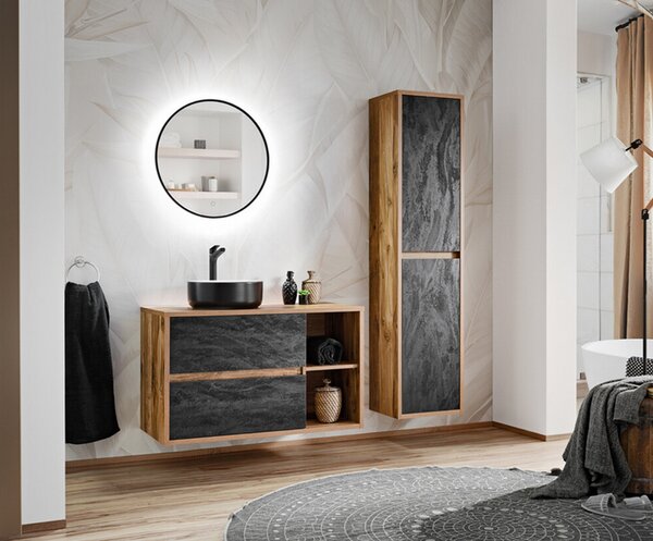 Koupelnová skříňka HAMPTON A 100cm + umyvadlo