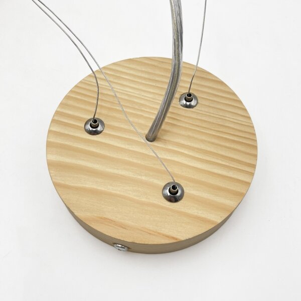 Lustr na lanku NATURAL MODERN 3xE27/15W/230V pr. 47,5 cm borovice