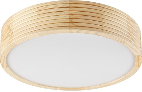 Stropní svítidlo NATURAL MODERN 2xE27/15W/230V pr. 37,5 cm borovice