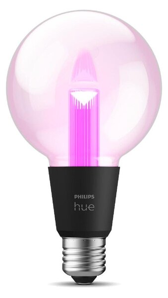 PH 8719514419155 Hue Lightguide LED žárovka E27 G95 6,8W 500lm 2000-6500K RGB CRI80 IP20, stmívatelná - PHILIPS