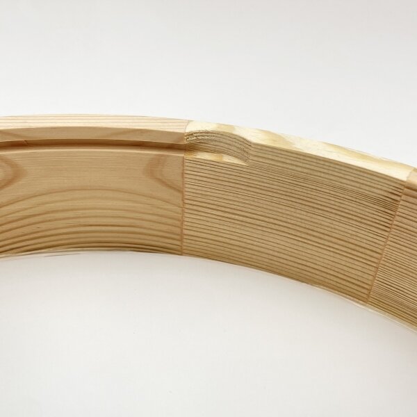 Stropní svítidlo NATURAL MODERN 3xE27/15W/230V pr. 47,5 cm borovice