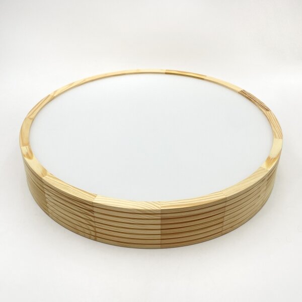 Stropní svítidlo NATURAL MODERN 3xE27/15W/230V pr. 47,5 cm borovice