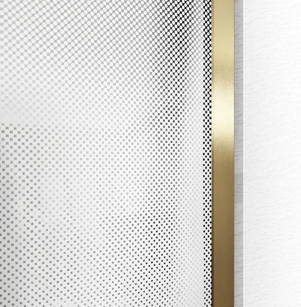 Sprchová zástěna Rea Aero Ombre Gold Brush/White 90