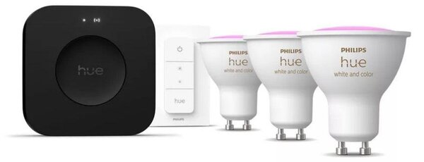 PH 8720169374546 Hue WCA 3x LED žárovka, 4,2W, 400lm, ovladač, bridge - PHILIPS