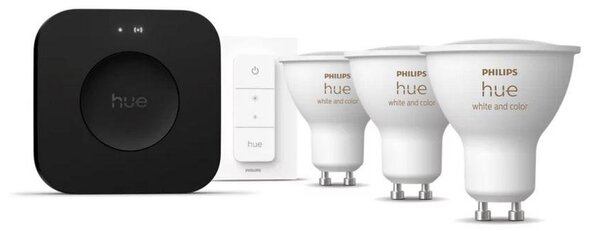PH 8720169374546 Hue WCA 3x LED žárovka, 4,2W, 400lm, ovladač, bridge - PHILIPS