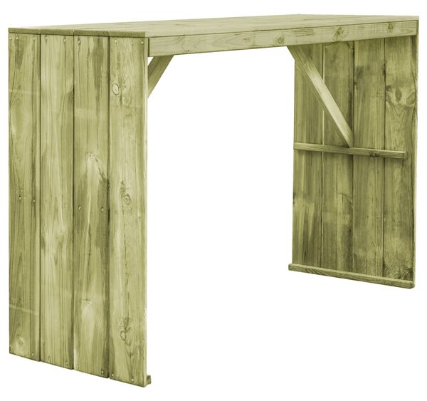 Barový stůl 170 x 60 x 110 cm impregnovaná borovice