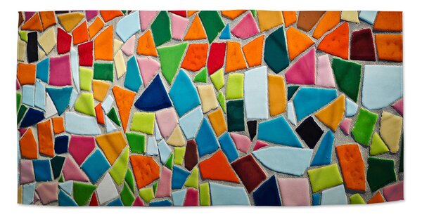 Ručník SABLIO - Barevná mozaika 30x50 cm
