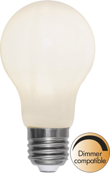 Teplá LED stmívatelná žárovka E27, 9 W Frosted – Star Trading