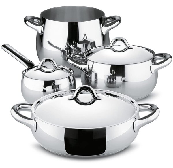Alessi designové rendlíky Mami Polished (objem 160 cl)