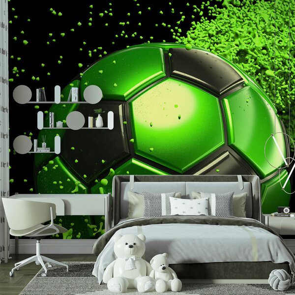 Fototapety Fotbal je světový sport, Fototapety dětské, Fototapety pro chlapce, u72789 : uwalls.cz