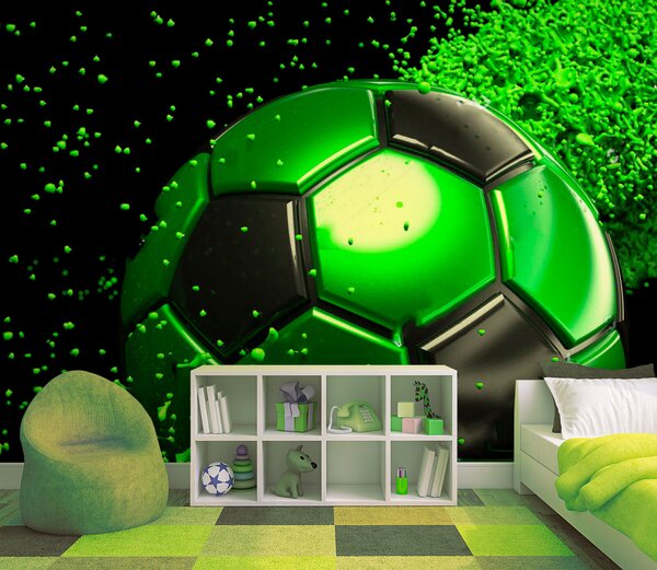 Fototapety Fotbal je světový sport, Fototapety dětské, Fototapety pro chlapce, u72789 : uwalls.cz