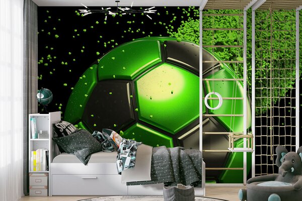 Fototapety Fotbal je světový sport, Fototapety dětské, Fototapety pro chlapce, u72789 : uwalls.cz