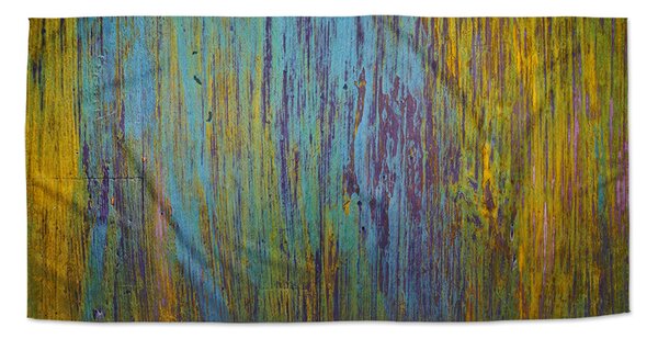 Sablio Ručník Dřevěná abstrakce - 30x50 cm
