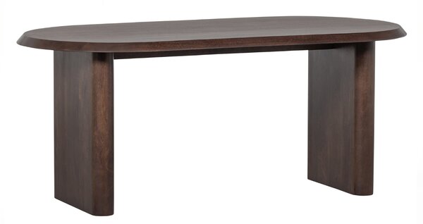 -25 % Dny MOMENTI– WOOOD Dřevěný oválný jídelní stůl Ellisie 90 x 180 cm