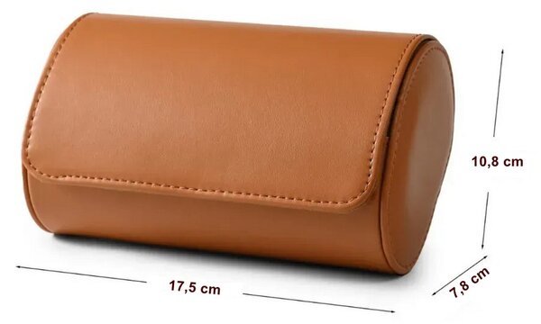 Gaira® Pouzdro na hodinky 2332, Barva světle hnědá