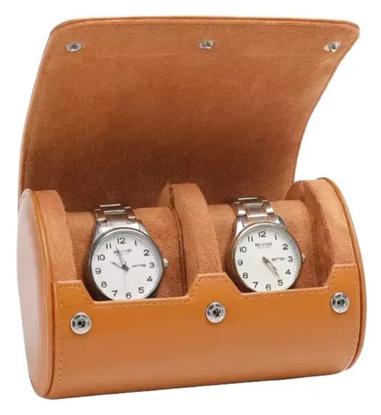 Gaira® Pouzdro na hodinky 2332, Barva světle hnědá