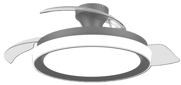 PH 8721103096043 Bliss DC stropní ventilátor a svítidlo 28W+35W černý - PHILIPS