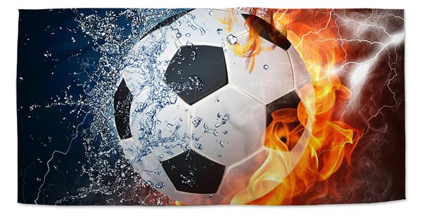 Ručník SABLIO - Fotbalový míč 30x50 cm