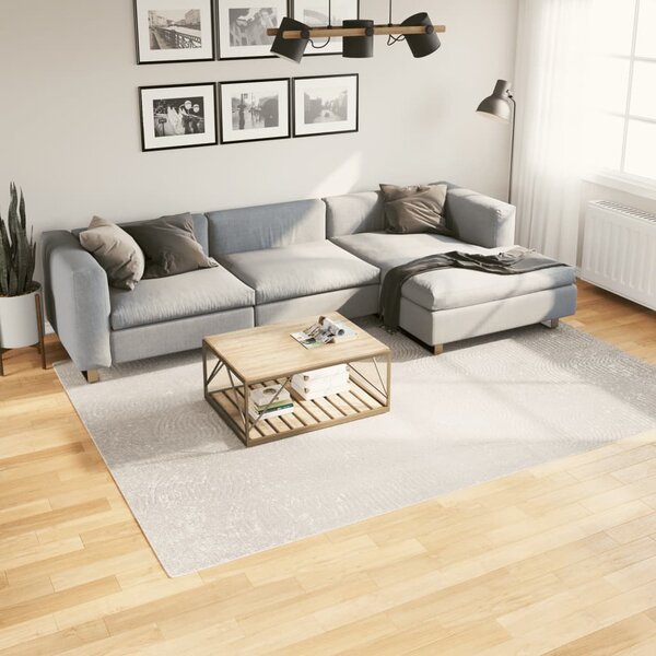Koberec IZA krátký vlas skandinávský vzhled krémový 200x280 cm