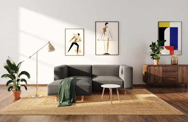 -25 % Dny MOMENTI– Ame Yens Rohová pohovka Kukumo 204 cm, levá