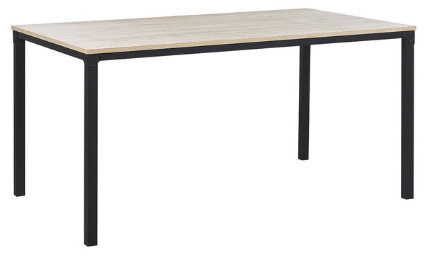 Jídelní stůl HOCKLEY Světle hnědá 150 cm 90 cm