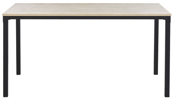 Jídelní stůl HOCKLEY Světle hnědá 150 cm 90 cm