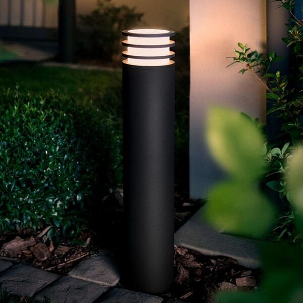 PH 8721103118752 Hue Lucca venkovní sloupkové LED svítidlo A60 WCA antracit 1000-20000K RGB - PHILIPS