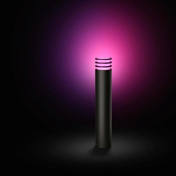 PH 8721103118752 Hue Lucca venkovní sloupkové LED svítidlo A60 WCA antracit 1000-20000K RGB - PHILIPS