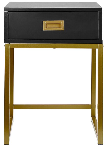 Odkládací stolek LARGO Černá