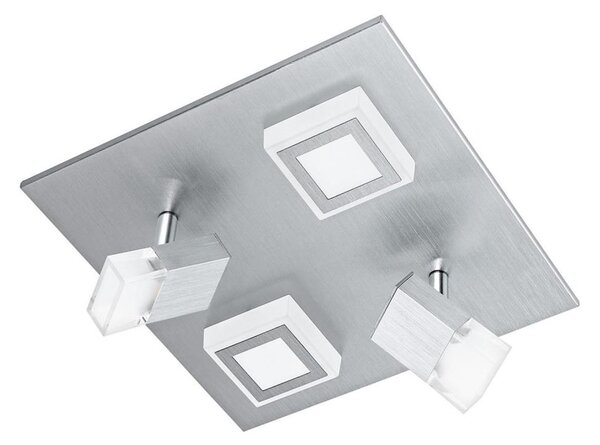 Eglo 54985 - LED Bodové svítidlo LED/19,6W/230V 27x27 cm matný chrom